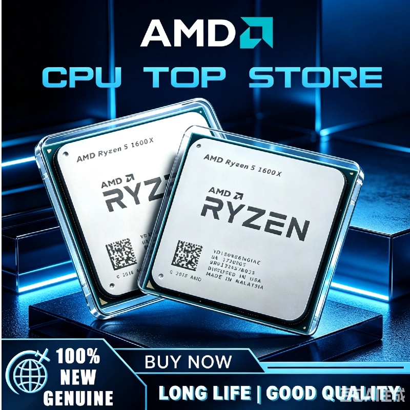 Amd Cpu Ryzen 5 - AMD Ryzen 5 1600X Original New