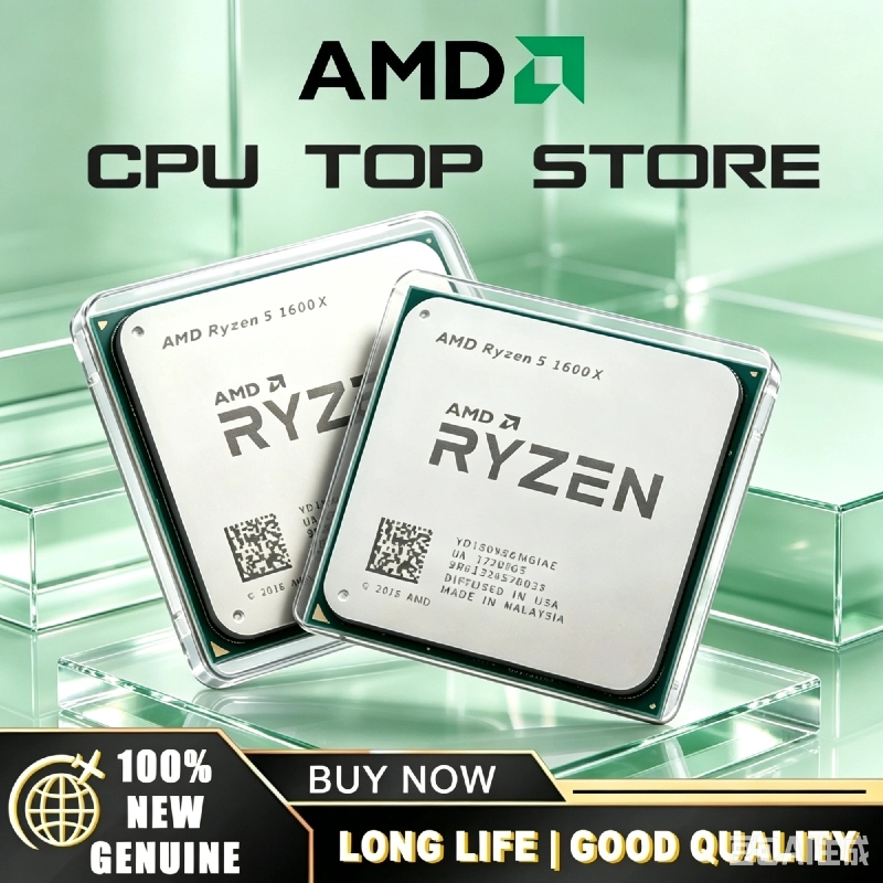 Amd Cpu Ryzen 5 - AMD Ryzen 5 1600X Brand New