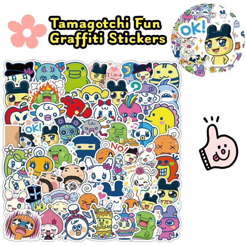 Laptop Accessories Toy - Japanese Tamagotchi Stickers Electronic Pet Mametchi