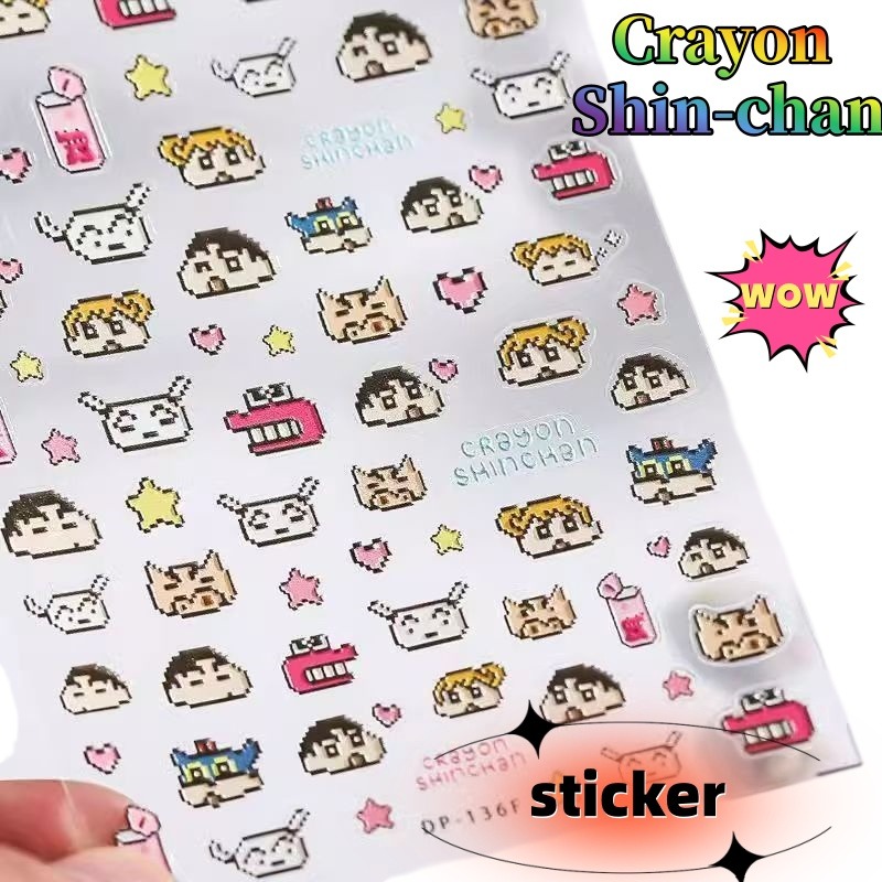 Laptop Accessories Decoration - Crayon Shin-chan Creative Paper Guka Notebook