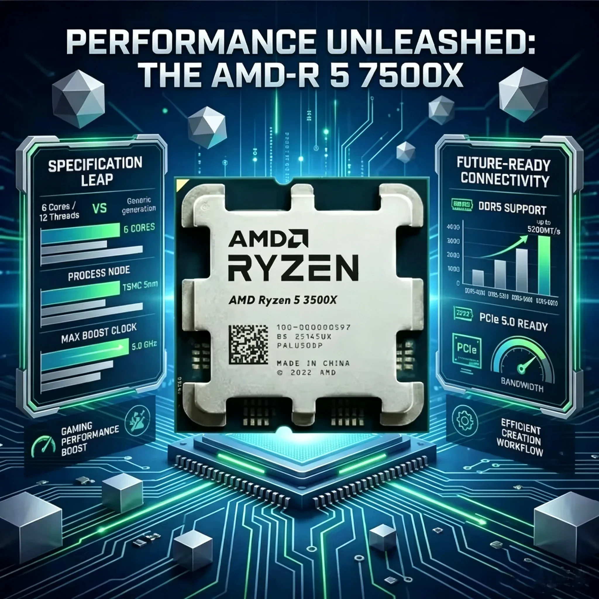 AMD Ryzen 5 3500X R5 3500X Soc - огляд і ціна Amd Cpu Ryzen 5