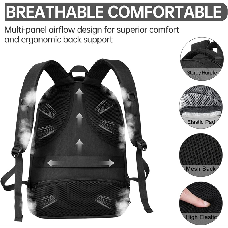 Large Travel Laptop Backpack,  - огляд і ціна Laptop Bag Waterproof