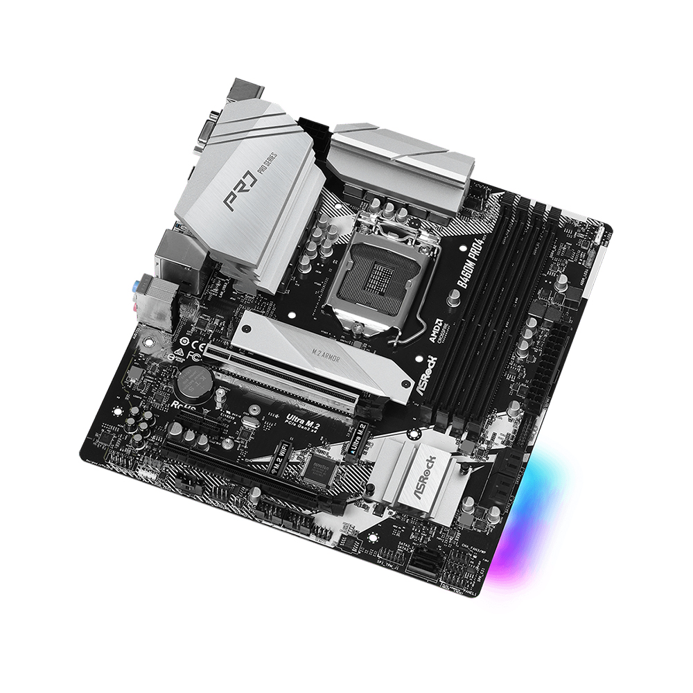 ASRock B460M PRO4 Motherboard  - огляд і ціна Intel Cpu Core I9
