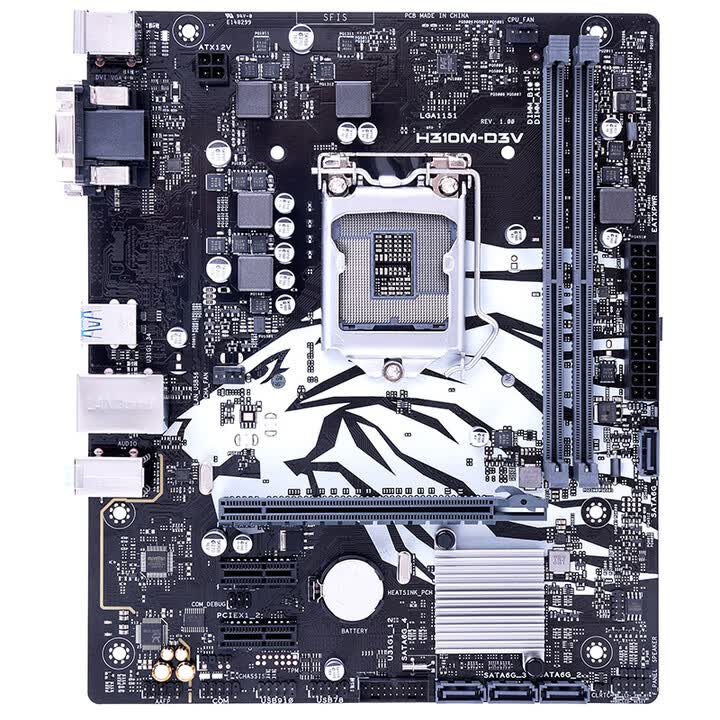 H310M-D3V Motherboard Intel H3 - огляд і ціна Intel Cpu Core I9
