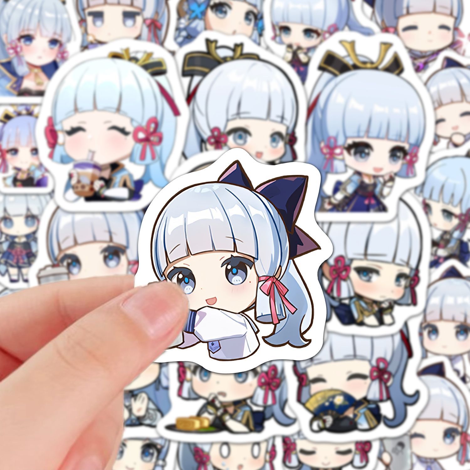 Kamisato Ayaka 60Pcs Genshin I - огляд і ціна Laptop Accessories Decoration