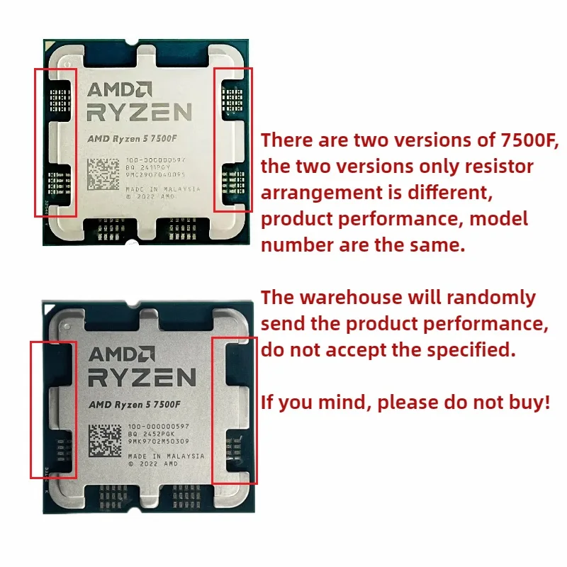 AMD Ryzen 5 7500F 3.7GHz 6 Cor - огляд і ціна Amd Cpu Ryzen 5