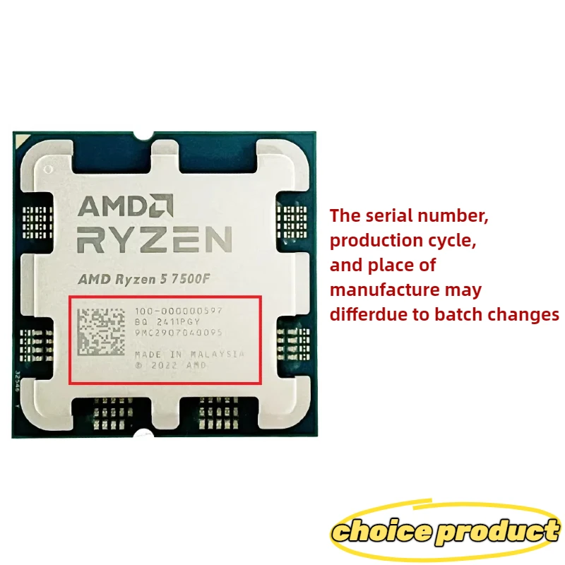 AMD Ryzen 5 7500F 3.7GHz 6 Cor - огляд і ціна Amd Cpu Ryzen 5