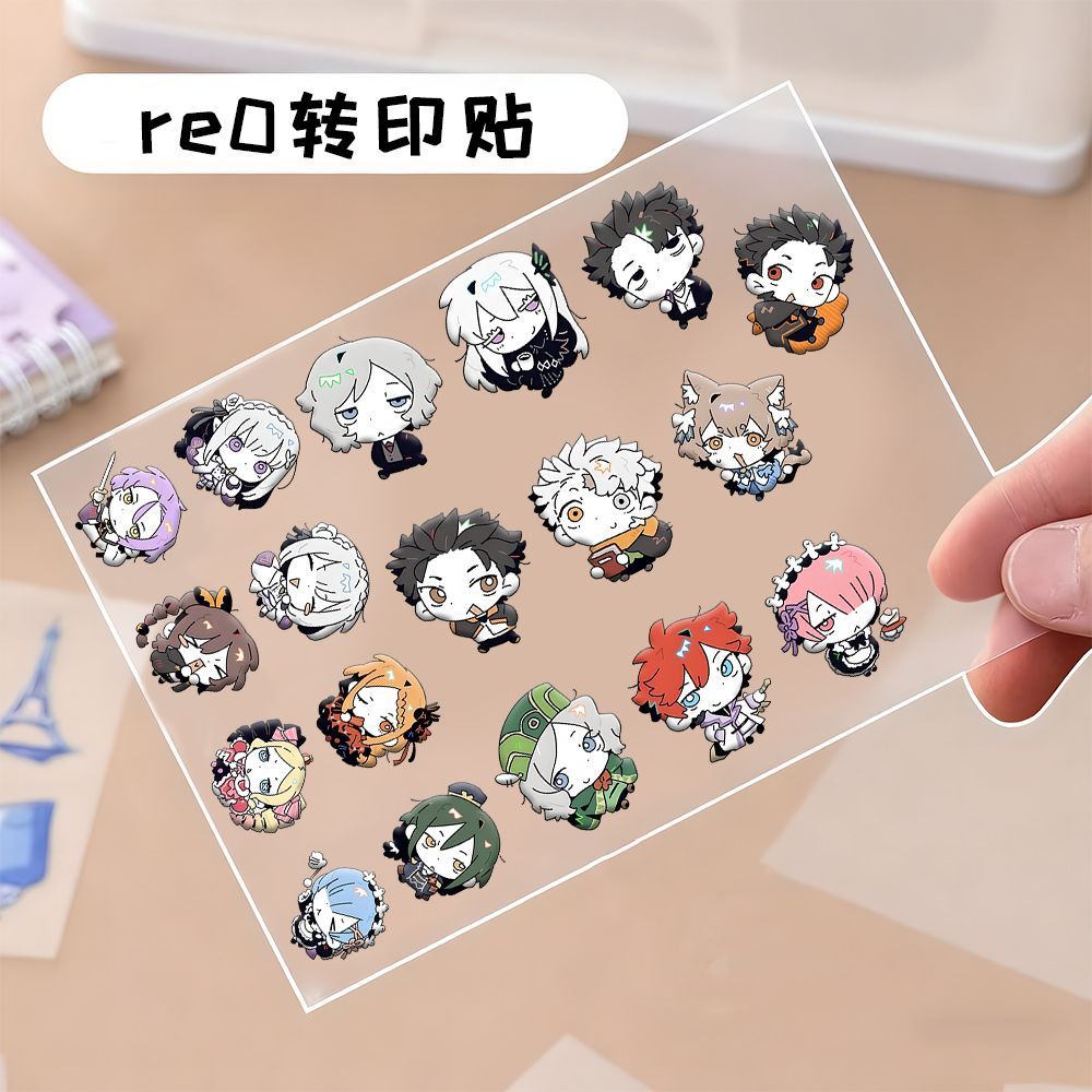 18PCS Re:Zero Rem Anime Sticke - огляд і ціна Laptop Accessories Decoration