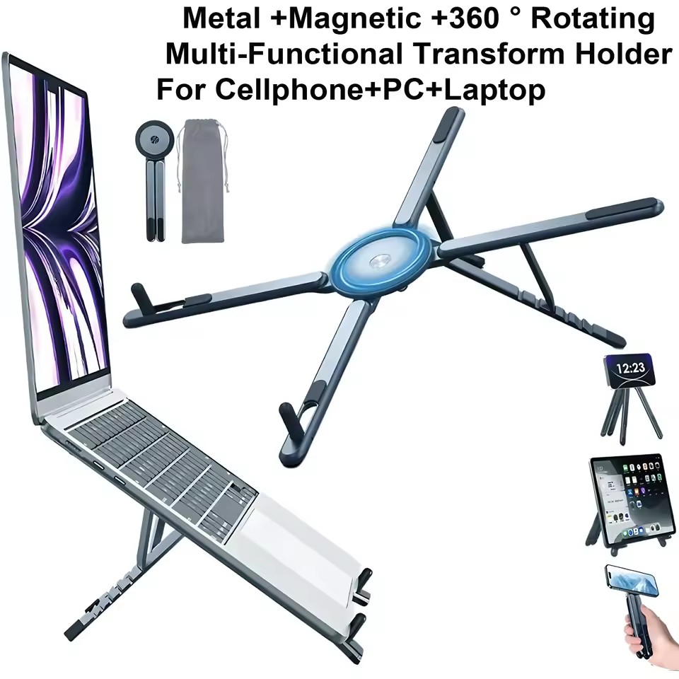 Portable Magnetic Phone Holder - огляд і ціна Laptop Office Accessories