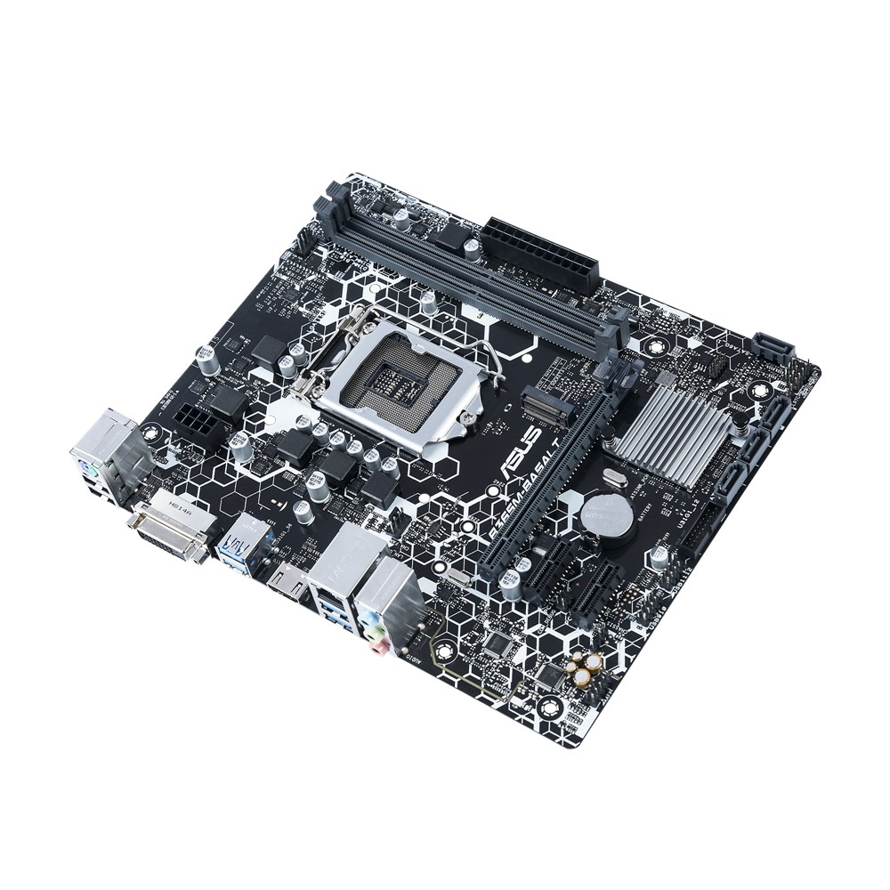 ASUS B365M-BASALT Motherboard  - огляд і ціна Intel Cpu Core I9