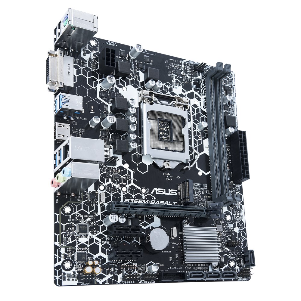 ASUS B365M-BASALT Motherboard  - огляд і ціна Intel Cpu Core I9