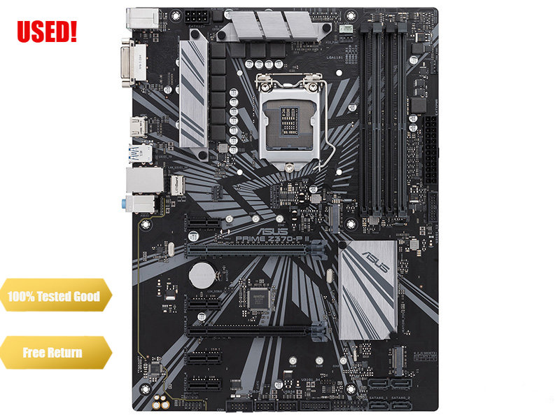 LGA 1151 Asus PRIME Z370-P II  - огляд і ціна Intel Cpu Core I9