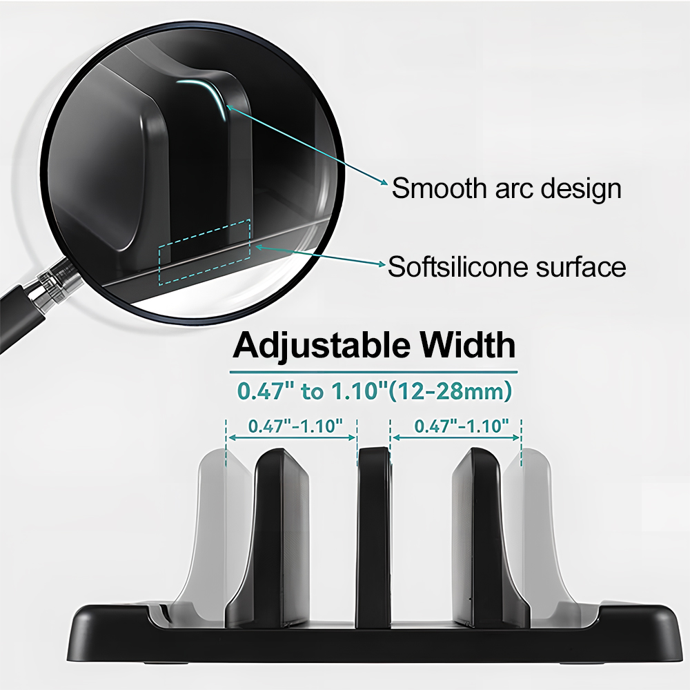 Office ABS  Laptop Stand Verti - огляд і ціна Laptop Office Accessories