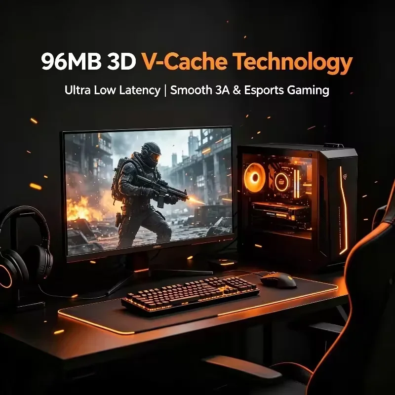 AMD Ryzen 5 5500X3D R5 5500X3D - огляд і ціна Amd Cpu Ryzen 5