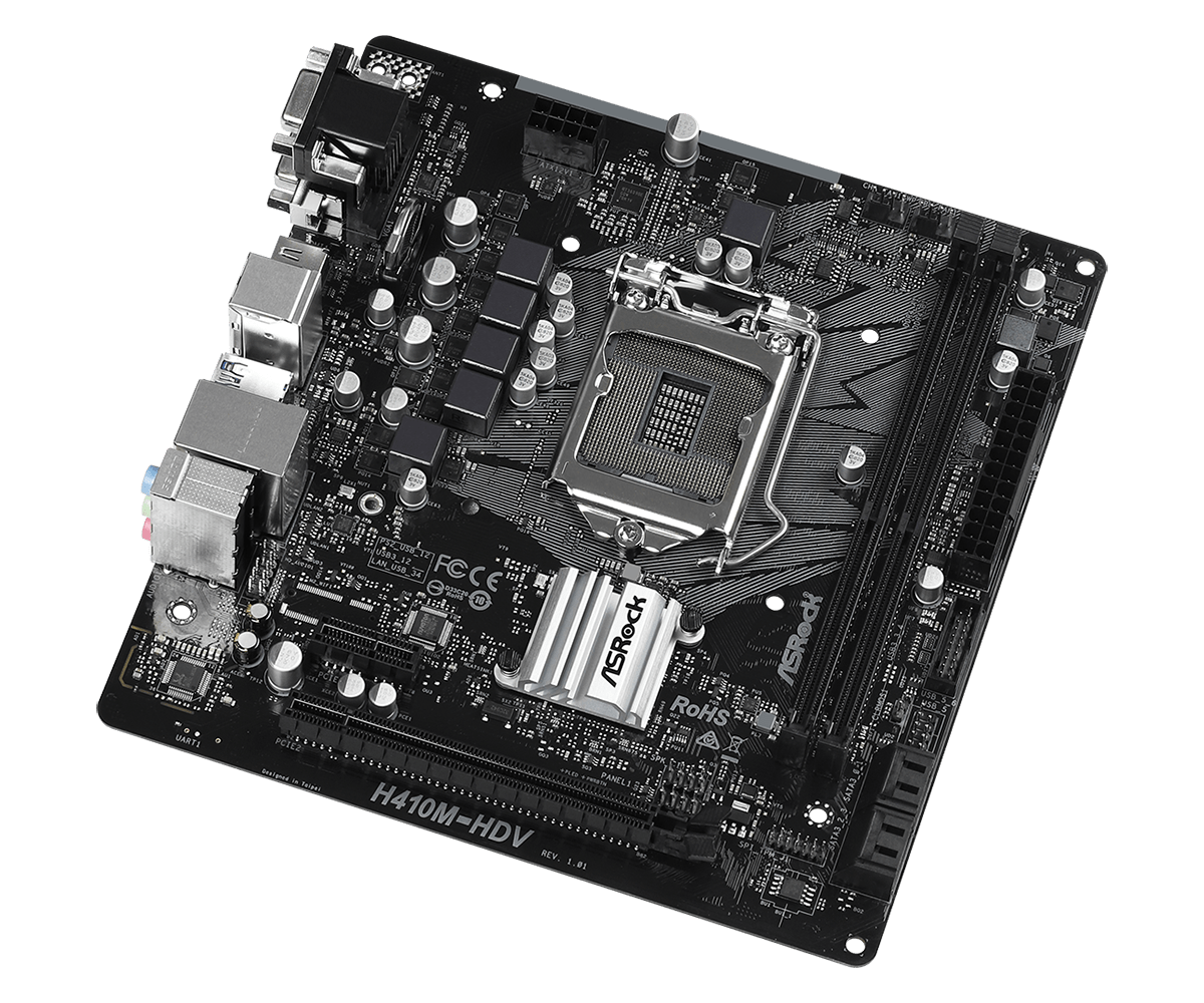 ASROCK H410M-HDV Motherboard I - огляд і ціна Intel Cpu Core I9