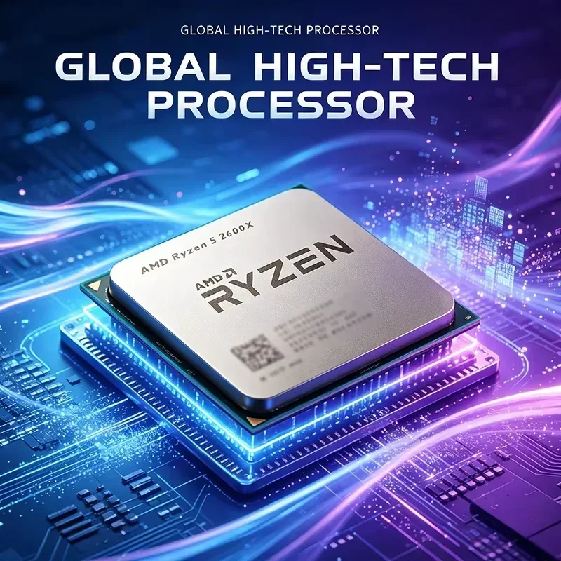 AMD Ryzen 5 2600X 6-Core 12-Th - огляд і ціна Amd Cpu Ryzen 5