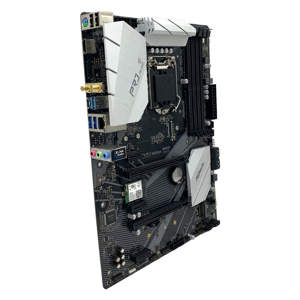 Asrock Z490 PRO4/AC Motherboar - огляд і ціна Intel Cpu Core I9