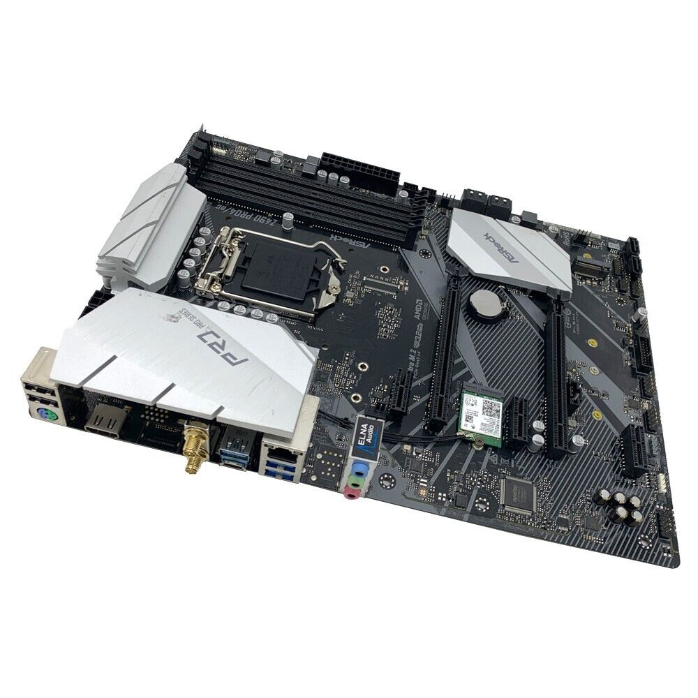 Asrock Z490 PRO4/AC Motherboar - огляд і ціна Intel Cpu Core I9