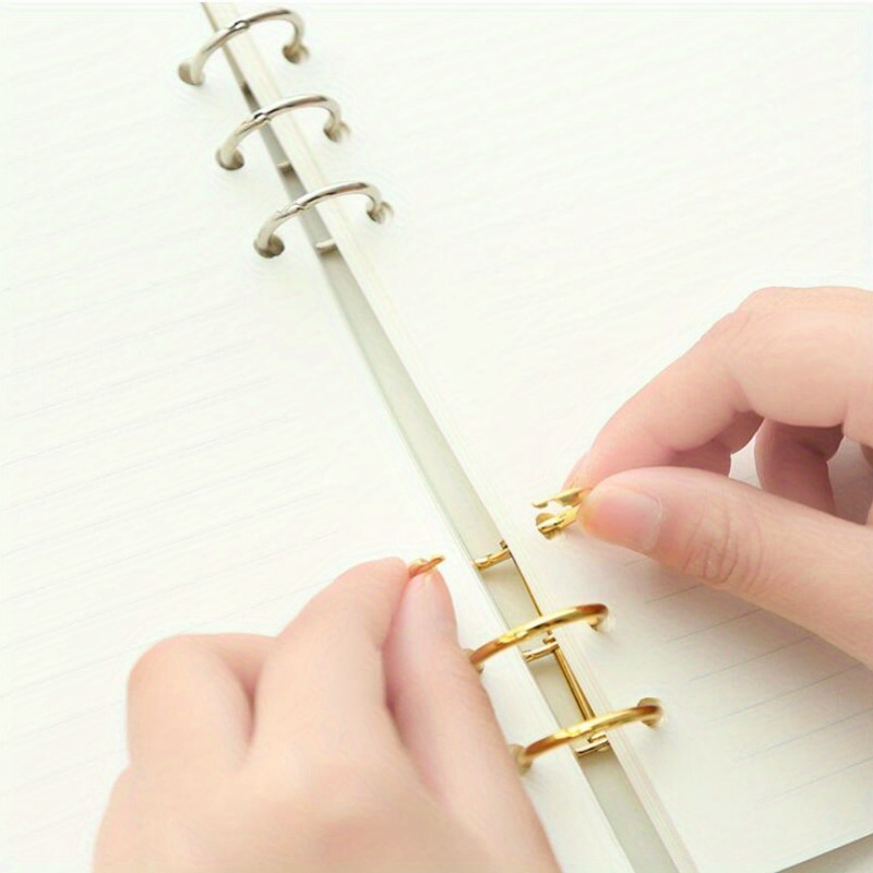 10pcs Metal Loose Leaf Book Bi - огляд і ціна Laptop Office Accessories