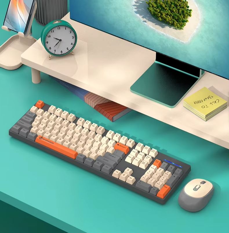 2.4G Office Wireless PC Keyboa - огляд і ціна Laptop Accessories Combo Set