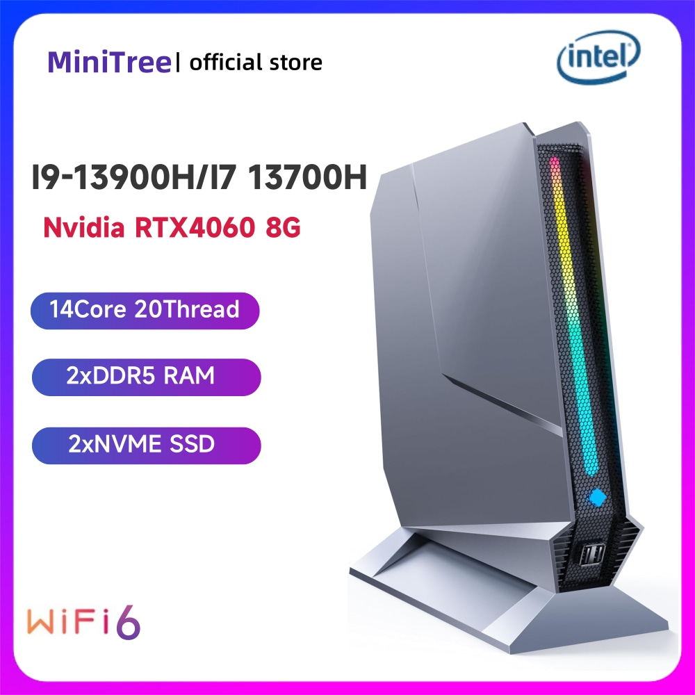 Desktop Mini Gaming Computer C - огляд і ціна Intel Cpu Core I9
