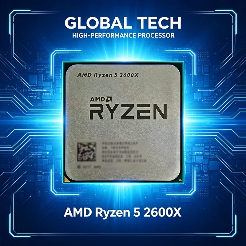 AMD Ryzen 5 R5 2600X CPU 6-Cor - огляд і ціна Amd Cpu Ryzen 5