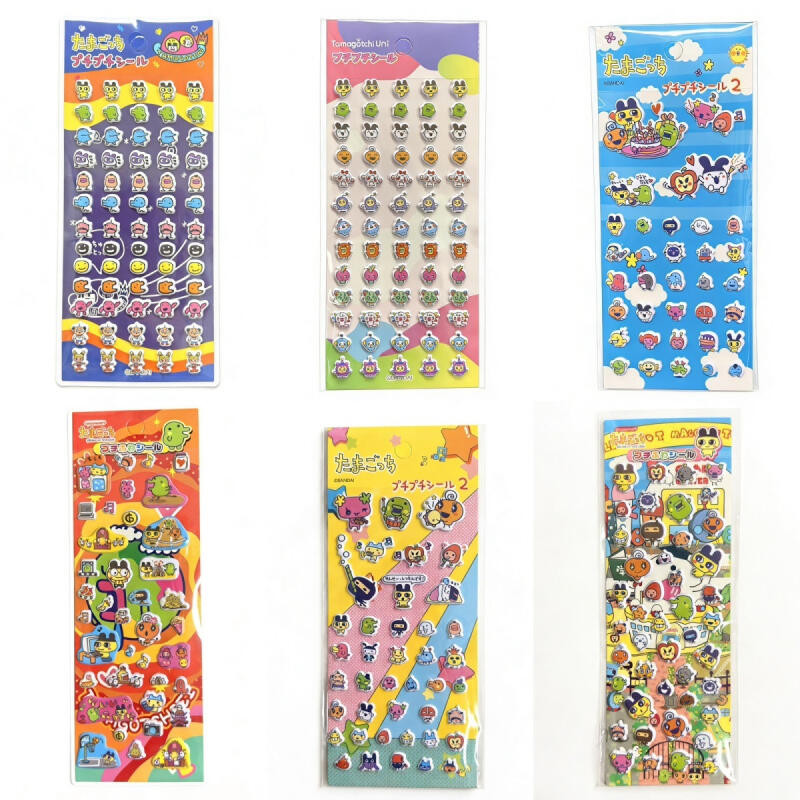 6Pcs Tamagotchi Cartoon Bubble - огляд і ціна Laptop Accessories Decoration