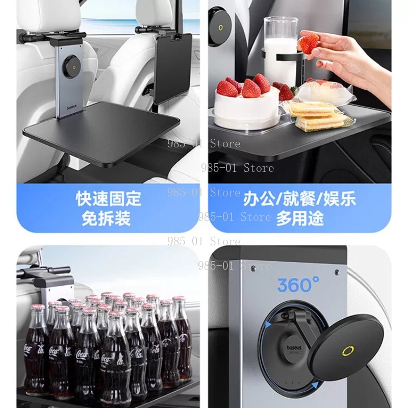 Car Rear Seat Folding Table Mu - огляд і ціна Laptop Office Accessories