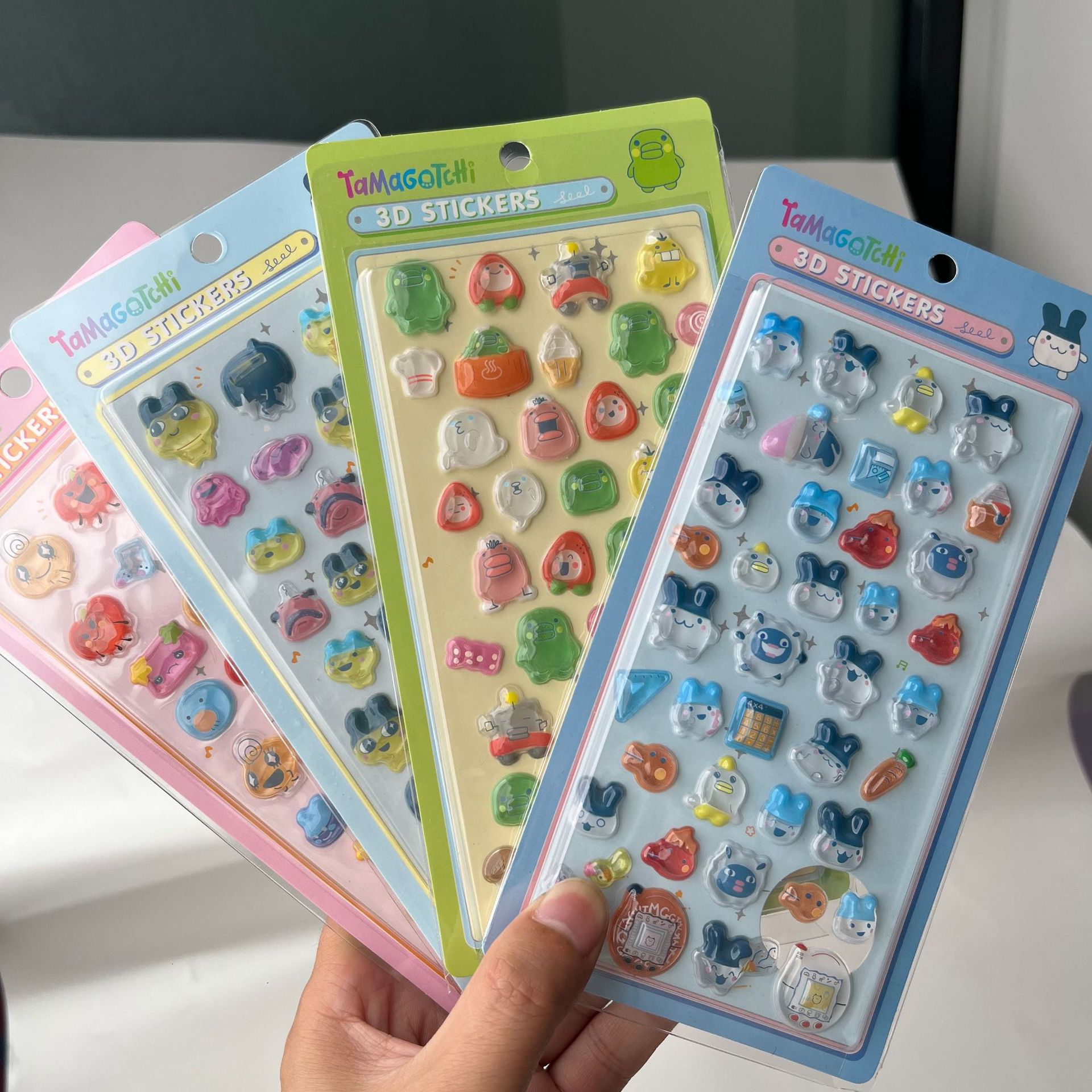 Cute Tamagotchi 3D Puffy Stick - огляд і ціна Laptop Accessories Decoration