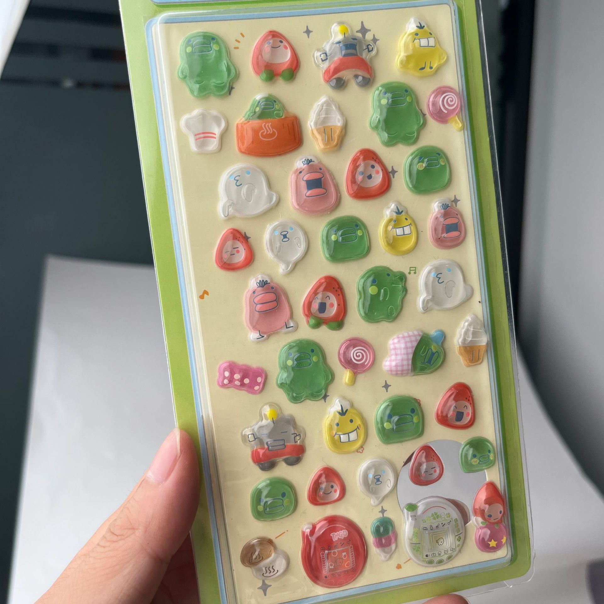 Cute Tamagotchi 3D Puffy Stick - огляд і ціна Laptop Accessories Decoration