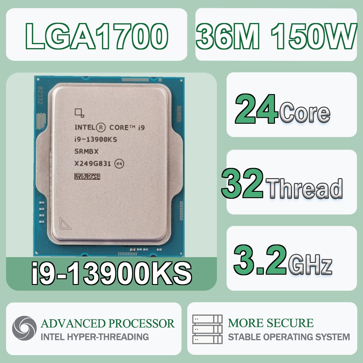 Intel Core i9-13900KS 24C/32T  - огляд і ціна Intel Cpu Core I9