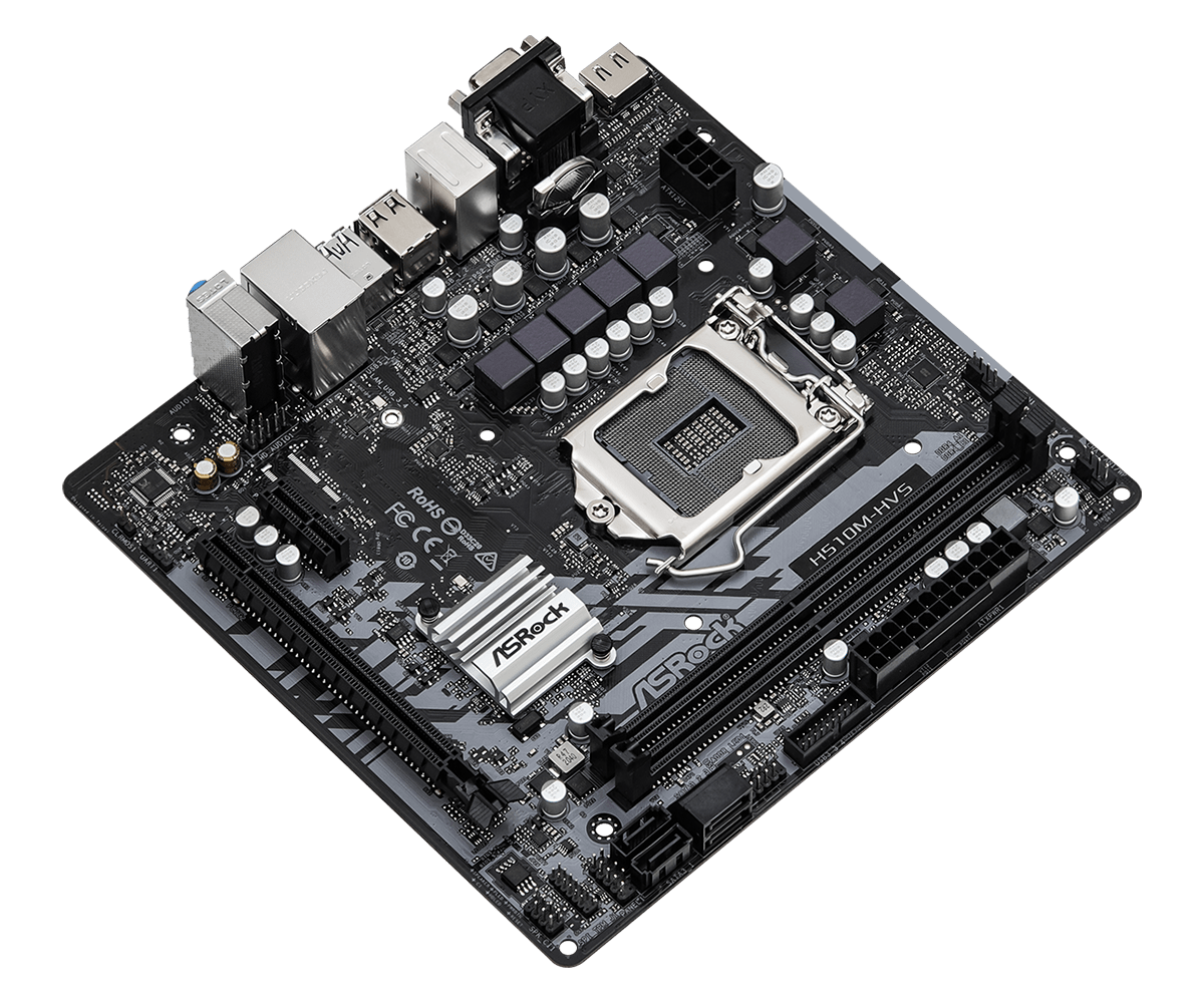 ASROCK H510M-HVS R2.0 H510 Mot - огляд і ціна Intel Cpu Core I9