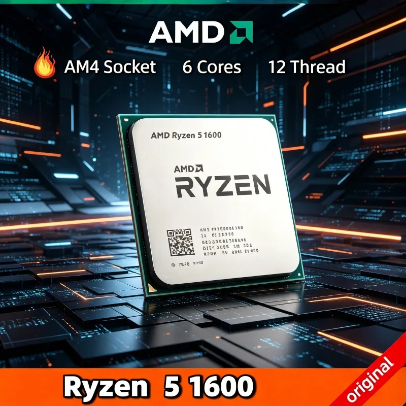 AMD Ryzen 5 1600 in Stock 100% - огляд і ціна Amd Cpu Ryzen 5